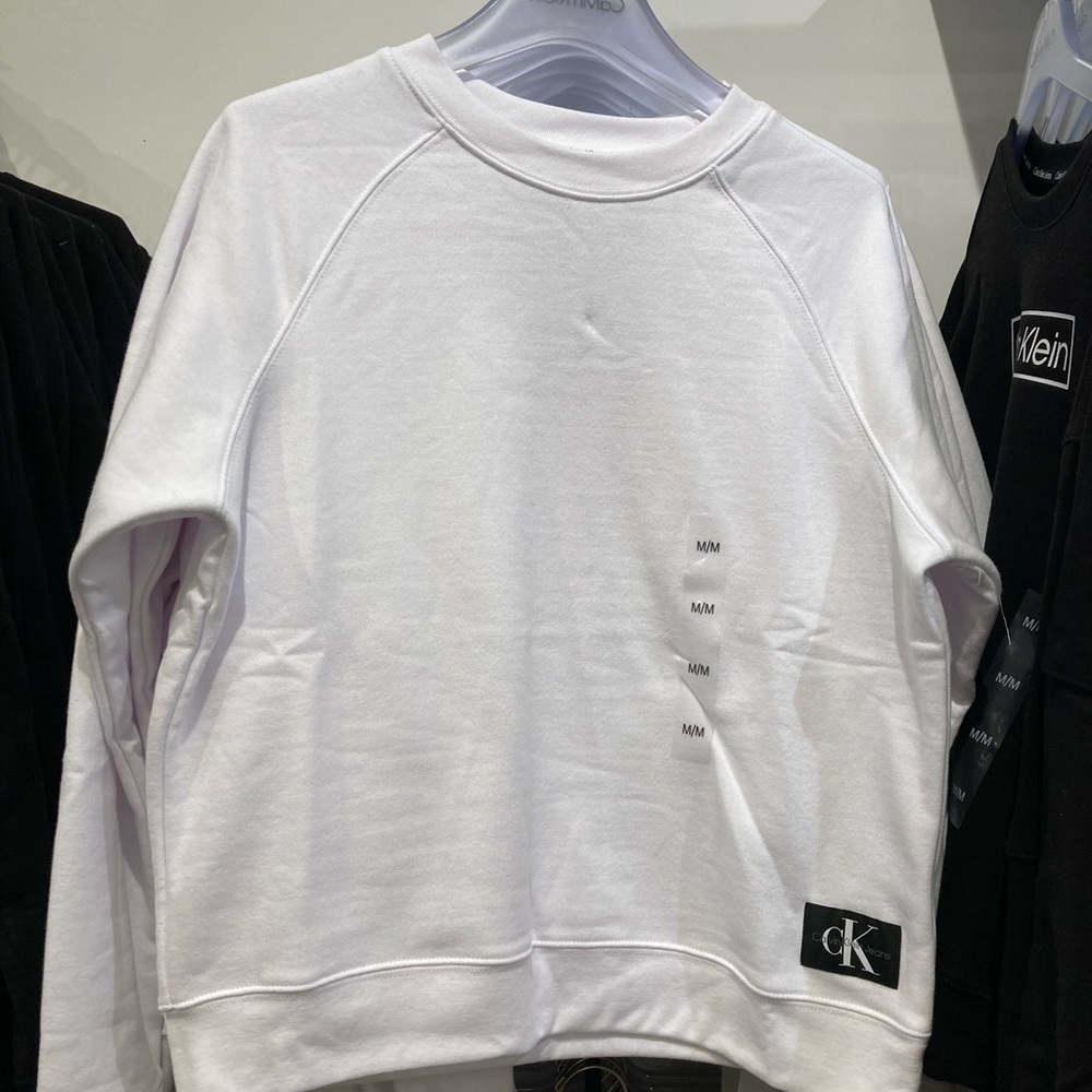 Calvin klein women fleece black/white/grey